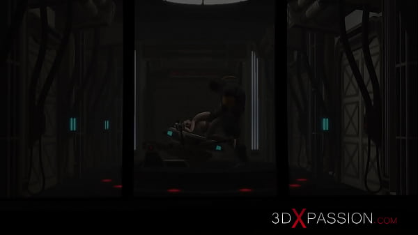 Play MP4 - Extreme fuck&period; A super sexy brunette in cuffs gets fucked by BBC in the sci-fi lab