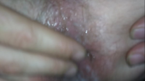 Back seat anal creampie