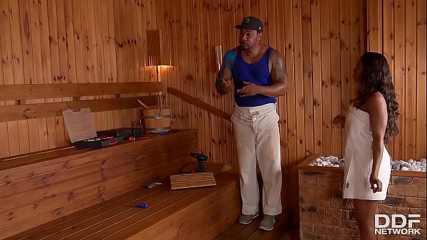 Black beauty jasmine webb screams & creams during dark dick hardcore ride