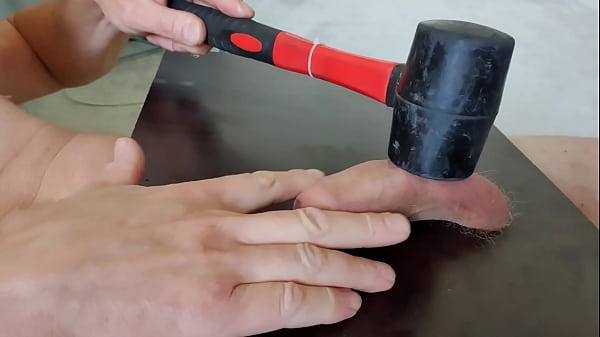 Punishing my Cock with Hammers 