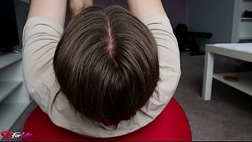 Nonton Yoga Gets Interrupted By A Dominant Girl thumbnail