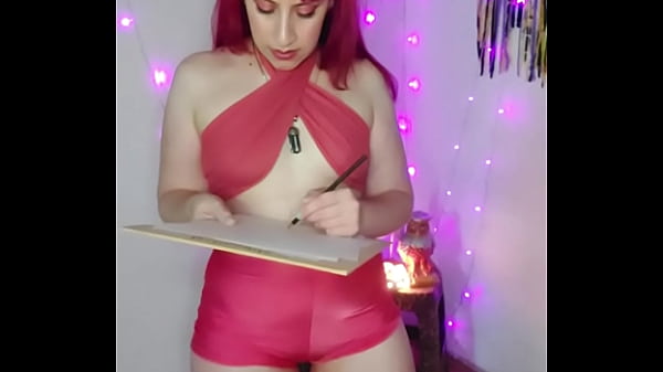 Artista sexy dibuja a su muso inspirador...pero descubre que es PITO CORTO! JOI SPH 