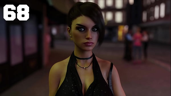 Being a dik #68 hot busty bella shows up to our first date in a beautiful black dress 