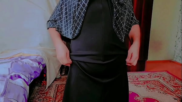 Sissy showing off pastel hair in cute pigtails 