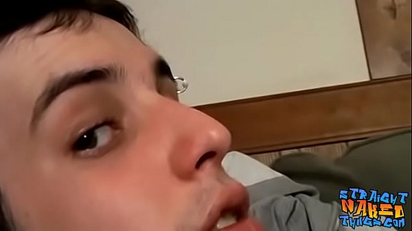 Straighty jerking off big cock cumshot 