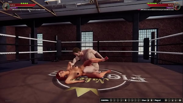 Ethan vs Val NakedFighter3D
