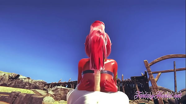 Zelda Hentai 3D - Gerudo Girl is fucked in the dessert - Animemanga Japanese_game porn