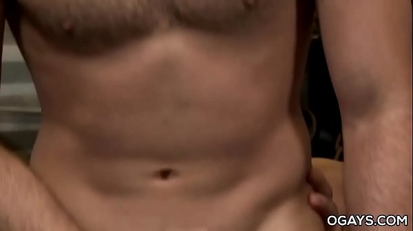 Hairy stud gets fucked hard