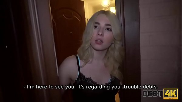 Play MP4 - Debt4k&period; Pretty Maria Hurricane lassie seduces loan agent for crazy sex to close her debt