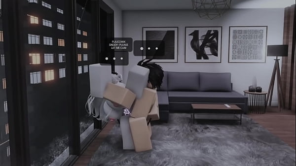 Filling up a cow girl in roblox