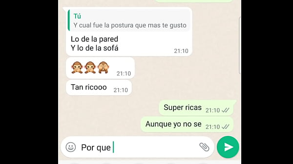 Hablando con mi novia_de nuestras cojidas parte 4