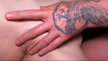 18 Year Old Stepsister Gets Cum On Her Tiny Tits! Short Version