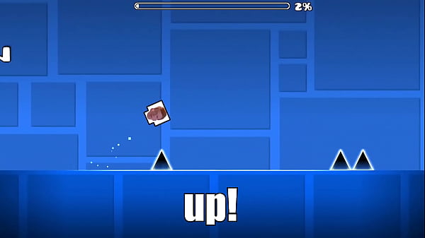 Rick astley is gonna play the game geometry dash gone terribly wrong lol 