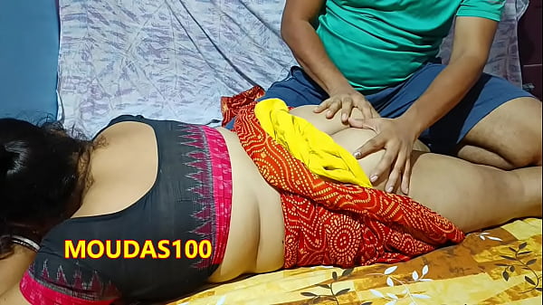 Play MP4 - Newly married Desi Wife Nisha in Sharee - Sexy Body Massage