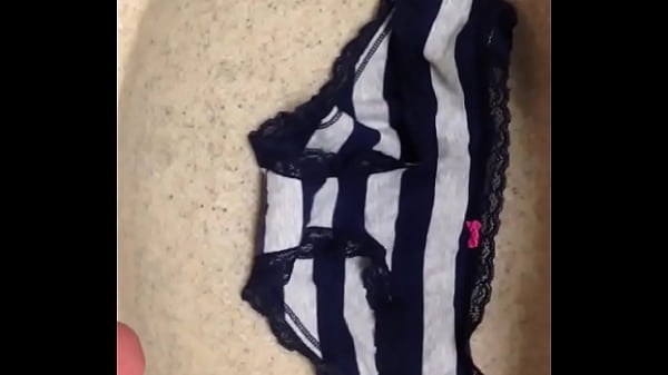 Pissing on mygirlfriends panties