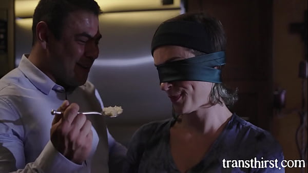 step Dad Puts Icecream On His Dick For His Tranny Daughters birthday