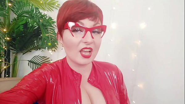 Play MP4 - Role Play Selfie Video Teacher Mistress in PVC
