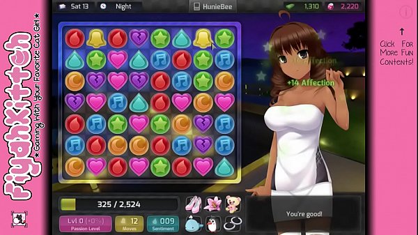 "i like me some chocolate" *huniepop* female walkthrough #14 
