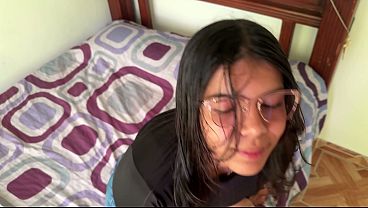 Big ass stepsister convinces me to fuck her