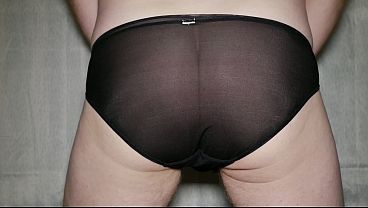 Ass and Cock in Black Panties video thumbnail