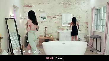 Nonton Creative Sparks Fly: Two Striking Women Bond Over Art In A Party Bathroom Escape Lydia Black Bathroom Party When Lily thumbnail