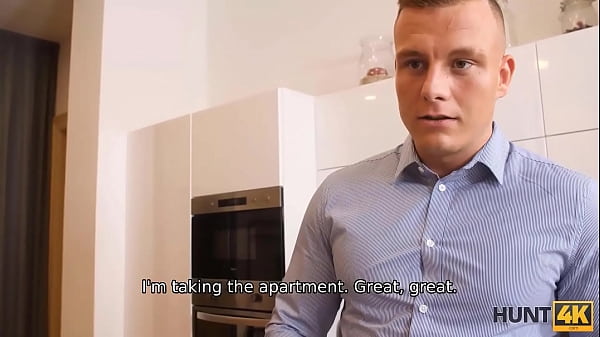 HUNT4K. Winsome boy comes to rent flat but makes it with homeowners_GF