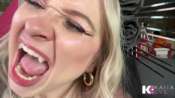 Vampire queen sniffs you out drinks & turns you into forever slave 