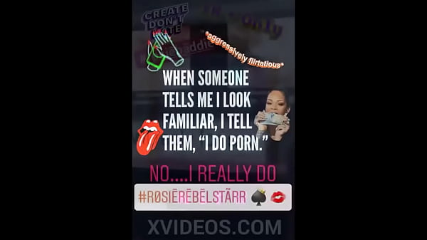 Rosiebaddie3xnyc after dark social media promo