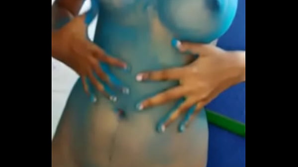 Indiangirlfriend getting coloured forholi