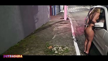 Another night turning tricks on the street and I ended up taking it up the ass in the public park and letting my client cum inside he paid a high price