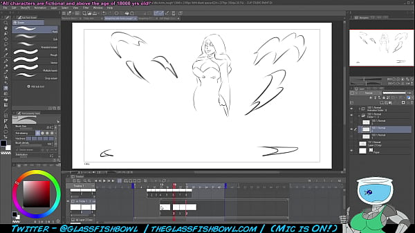 Stream Picarto GlassFishBowlSexy Stuff 202301 02 B