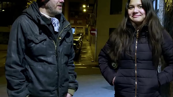 Picking up a brunetteteen that's crazy for STREET_SEX: Meet Aimi!