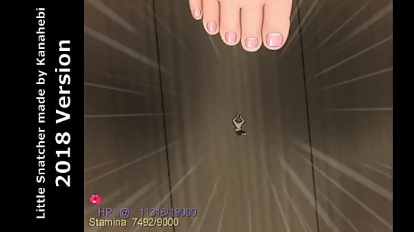 Multiple giantess girls stomp on my tiny body with their naked feet