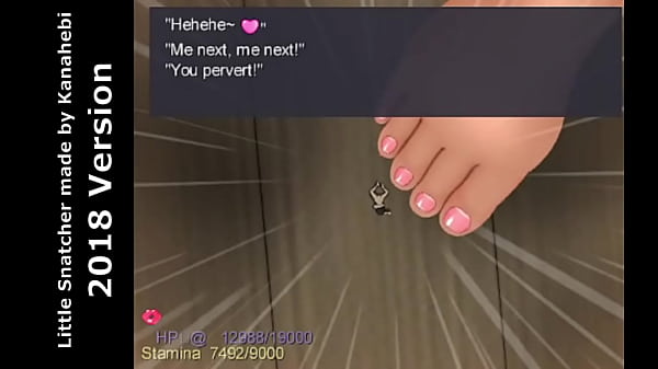 Little Snatcher Multiple Naked Feet Stomping Scene