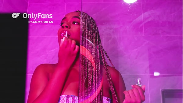 While i'm showering my boyfriend records me i get naughty