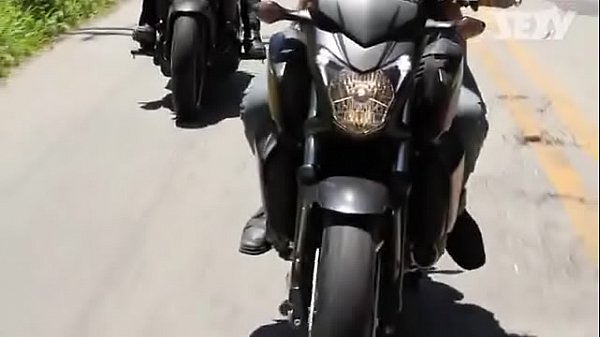 very sensual brunette got naked