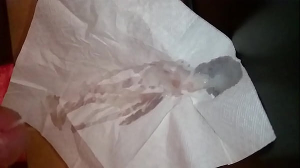 Slowmotion handjob cumshot