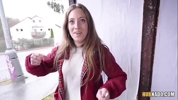 Sweet redhead girl blows andfucks astranger for a_cash