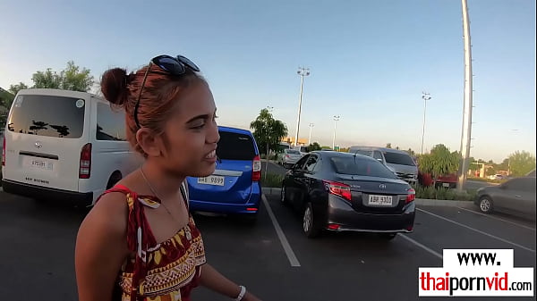 Play MP4 - Petite small titted amateur asian teen Cherry relaxing on a big white cock