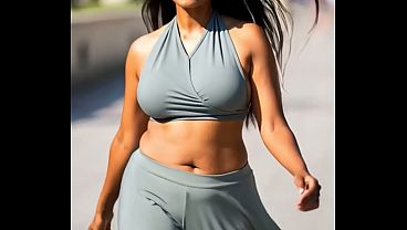 Indian Girls Nipple Slip &ndash; Huge Saggy Boobs Jiggling No Bra Part 1 [ai Generated] thumbnail