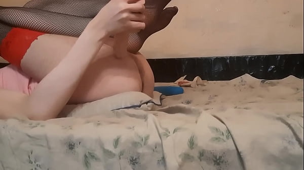 Sasha Earth fuck her ass at home one with dildo 