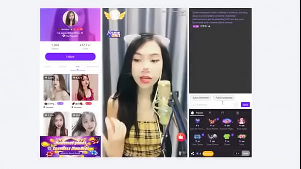 Em gáiUplive_livestream bị_gạ