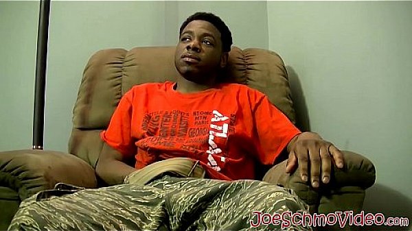 Black stud blown before interracial bareback 