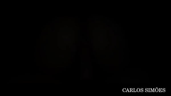 Brunette sucking and riding deliciously on a big, thick cock. 