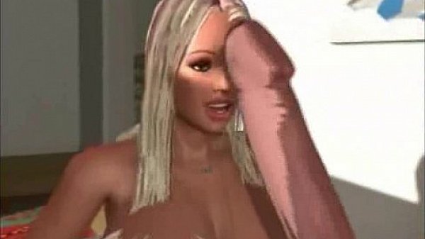 Sexiest 3D Blonde Ever! 