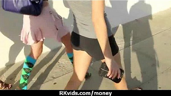 Sexy natural chick trades cash for some rough sex 1 