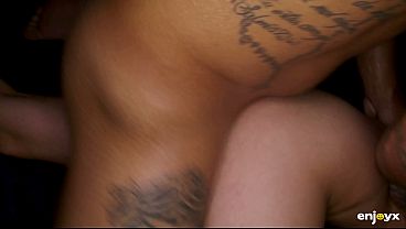 Stacy Cruz pure white angel falls from grace under black demon seduction