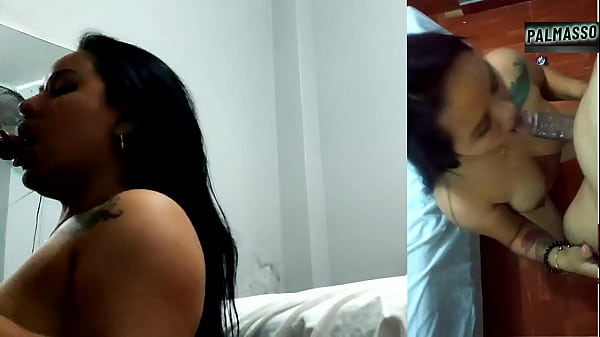 Otra vez Nena_de 18 años con_boquita_pequeña se come toda la verga cada vez_que pierde su apuesta