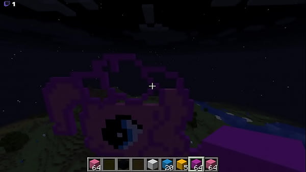 BUILDING_HOT PINKIE PIE PIXEL ARTIN MINECRAFT