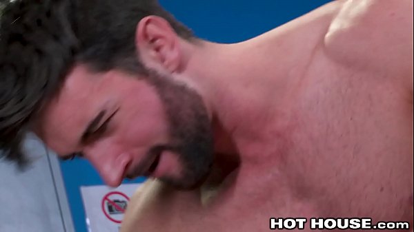 un cut big cock athletes have anal sex after field 